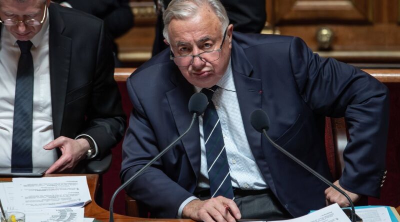 Le LR Gérard Larcher veut prolonger son mandat de trois ans au Sénat.