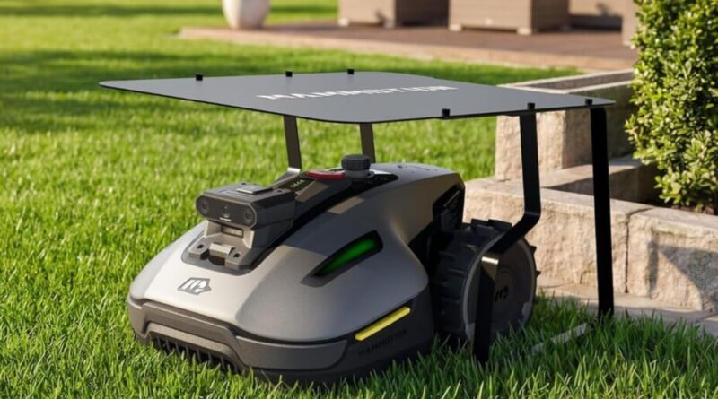 Le Mammotion Yuka Mini 2 à -440 € : robot affrontant 45% de pente