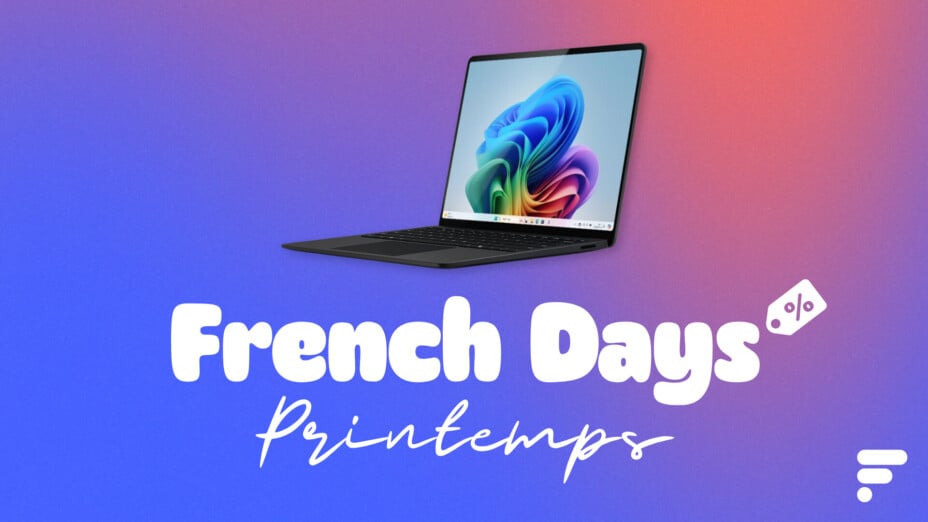 Le Microsoft Surface Laptop 7 sous Snapdragon X Elite à 600 euros de moins pendant les French Days.