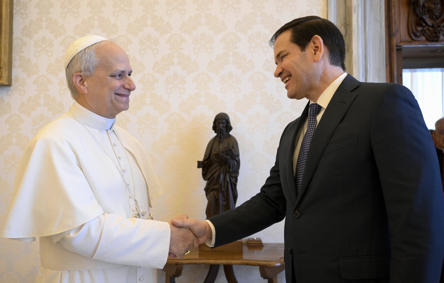 Le pape Léon reçoit Marco Rubio, un mois après Trump.