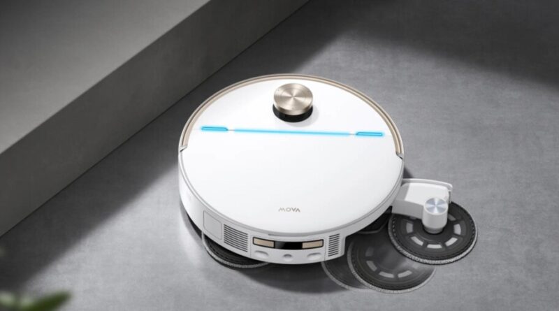 Le robot aspirateur-laveur Mova V70 Ultra à 40 000 Pa en promotion