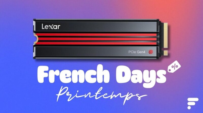 Le SSD 4 To avec dissipateur thermique pour PS5 est en promo pendant les French Days.