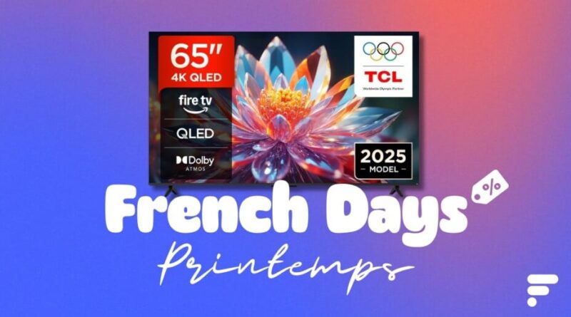 Le TV QLED TCL 65″ avec HDMI 2.1 à 500 € en fin de French Days
