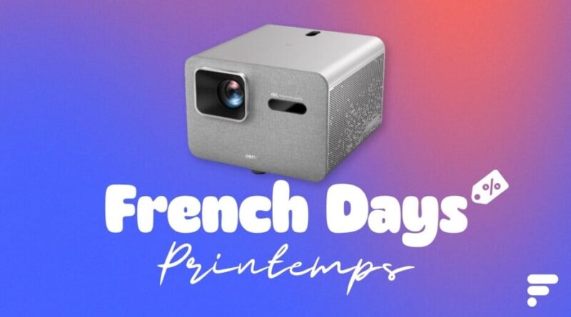 Le vidéoprojecteur 4K connecté à courte focale ne coûte plus que 200 € grâce aux French Days.