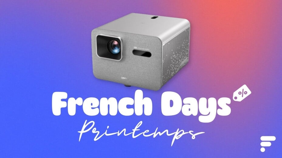 Le vidéoprojecteur 4K connecté à courte focale ne coûte plus que 200 € grâce aux French Days.