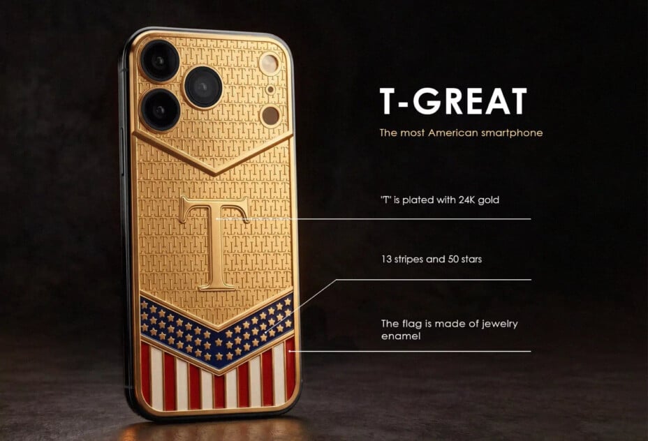 Le « vrai » smartphone Trump n'est pas américain, mais russe.