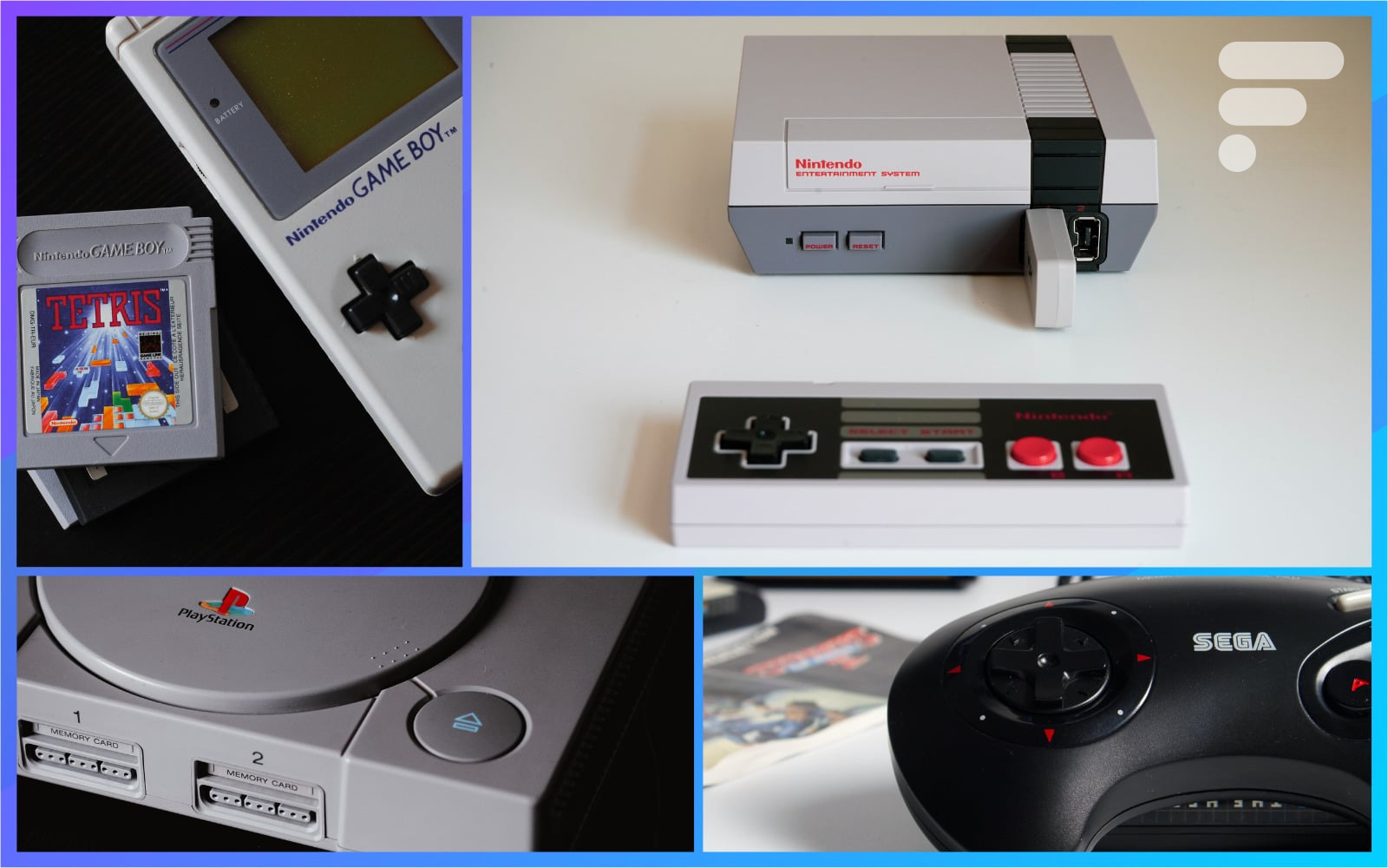 Les meilleures consoles rétrogaming et jeux pour le rétrogaming