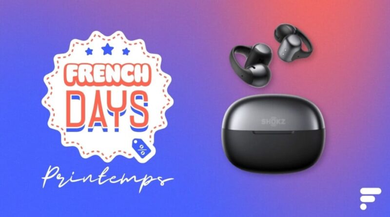 Les écouteurs ouverts Shokz confortables pour le sport à -30€ durant les French Days.