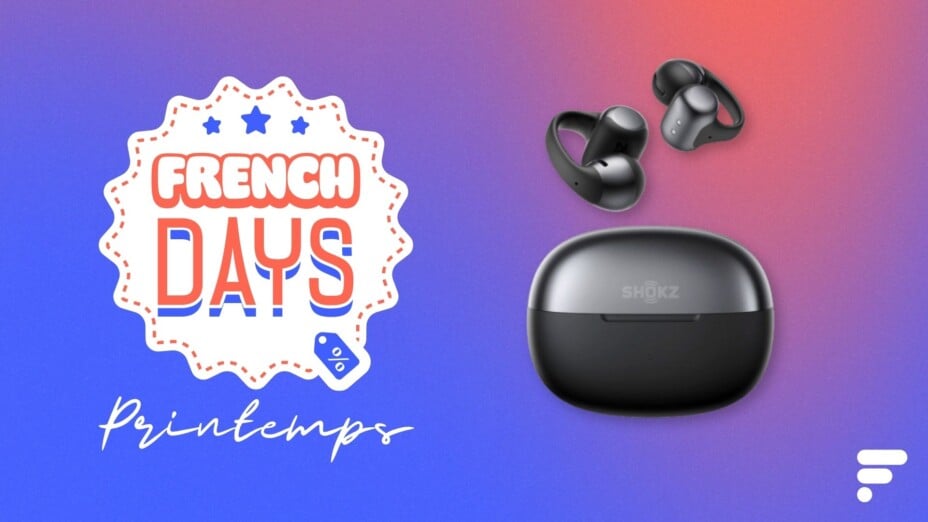 Les écouteurs ouverts Shokz confortables pour le sport à -30€ durant les French Days.