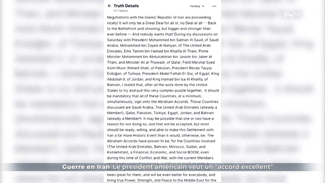 Les Etats-Unis ne cessent pas leurs frappes contre l'Iran.