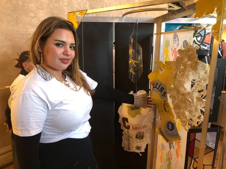 Pour beaucoup de jeunes comme Cheryle, cette résidence à la Villa Médicis à Rome était aussi une première expérience à l'étranger.