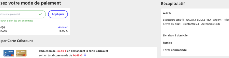 Les Samsung Galaxy Buds 3 Pro et SmartTag 2 à moins de 150 € à la fin des French Days