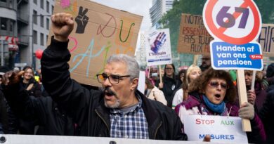 Manifestation nationale à Bruxelles le 12 mai : 40 à 75.000 présents.