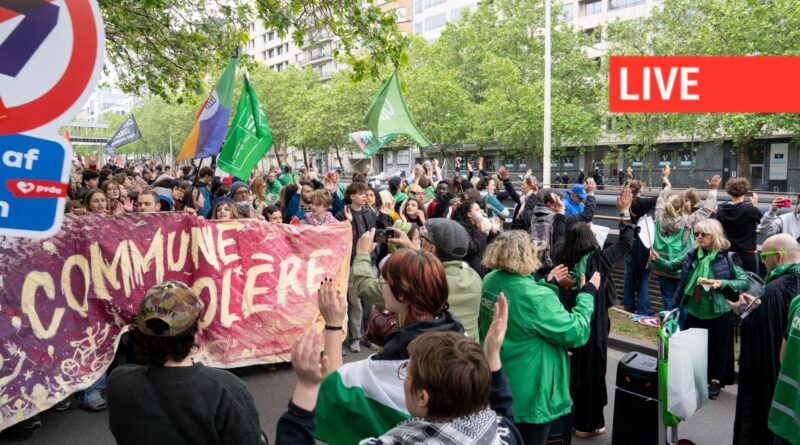 Manifestation nationale du 12 mai : 40 à 70 000 manifestants à Bruxelles