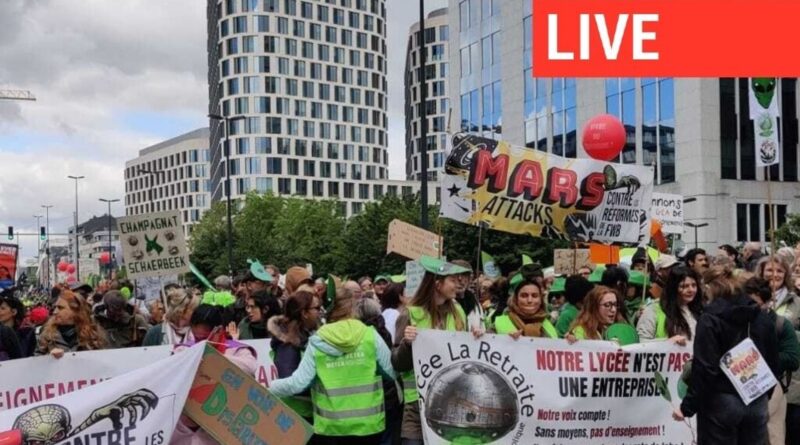 Manifestation nationale du 12 mai : des milliers à Paris, transports perturbés.