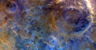 Mission Psyche : La sonde NASA survole Mars, dévoile des images inédites.