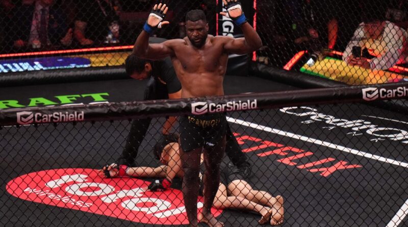 MMAÂ : Ngannou bat Lins en un round lors de son retour