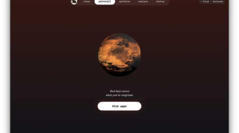 Mole propose enfin une interface graphique, alternative à CleanMyMac