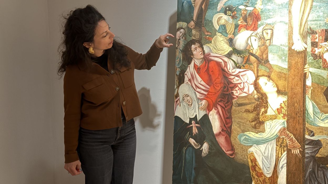Mons : le tableau volé en 1980 à la Collégiale est de nouveau visible.