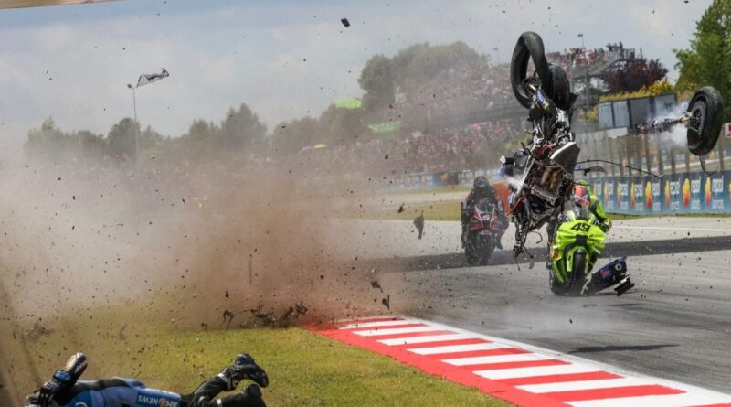 Moto GP : Alex Marquez et Johann Zarco hospitalisés après de gros crashs