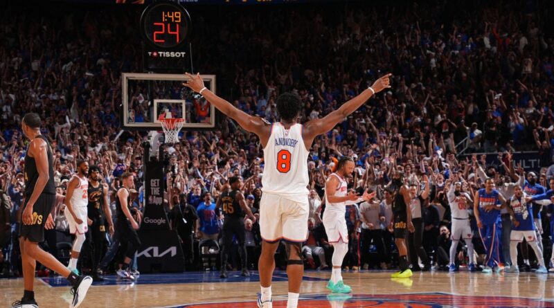 NBA : Les Knicks ne laissent pas Cleveland s'en sortir avec un finish d’anthologie