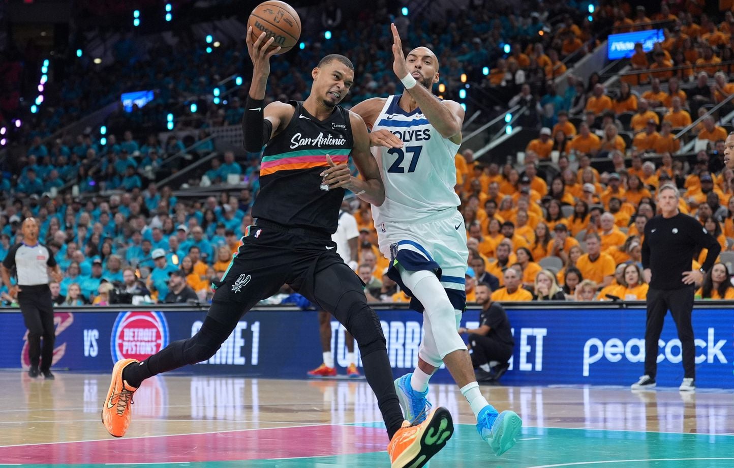 NBA : Les Spurs ne remportent pas le match contre les Wolves malgré Wembanyama