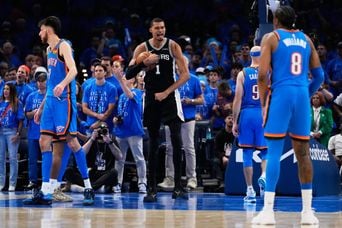 NBA : Victor Wembanyama signe sa meilleure performance contre OKC