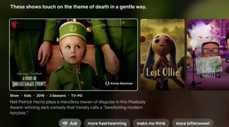 Netflix teste une recherche vocale IA sur la TV, sans Gemini ni Alexa.