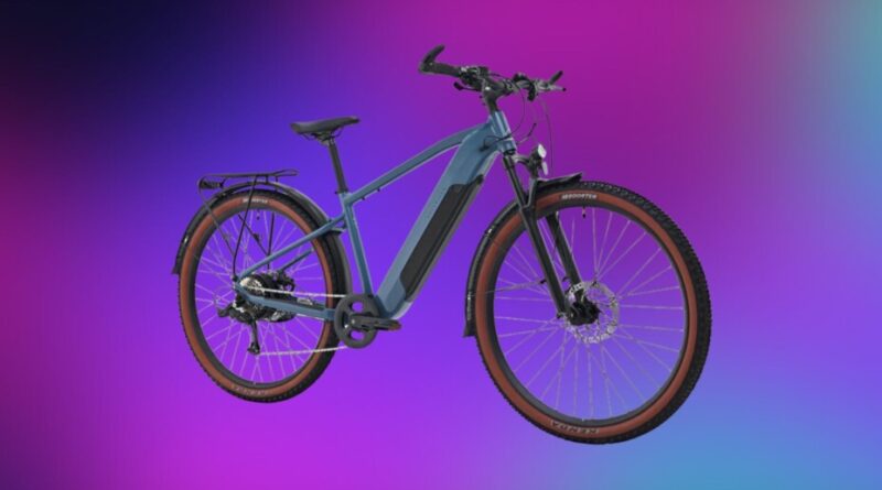 Nouveau VTC électrique Decathlon : 100 km d'autonomie, 500 € de réduction.