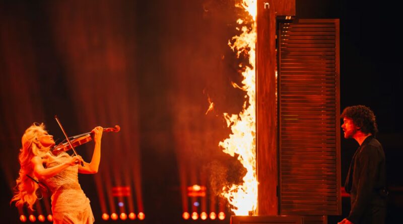 « On ne fait pas ça pour porter préjudice aux autres » : le duo finlandais, favori, en live à l'Eurovision