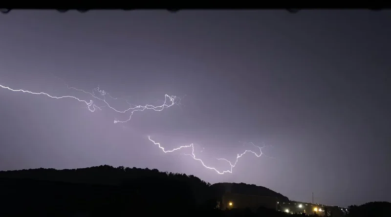 Orages en approche : activation du 1722 pour alertes.