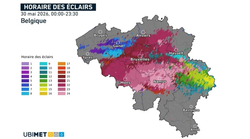 Orages virulents en Belgique ce samedi : quel bilan ?