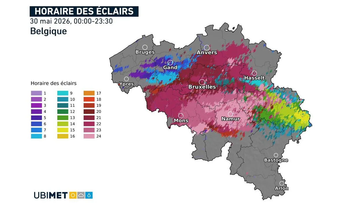 Orages virulents en Belgique ce samedi : quel bilan ?