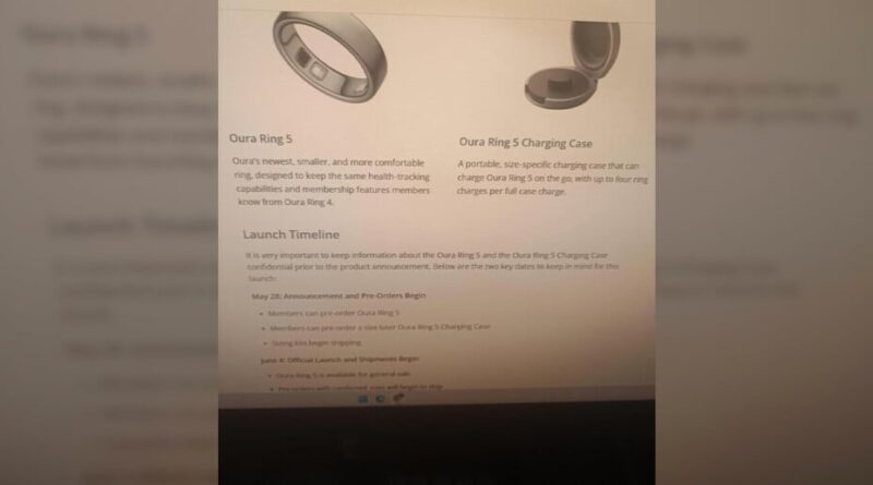 Oura Ring 5 : la nouvelle référence des bagues connectées arrive le 1er novembre.