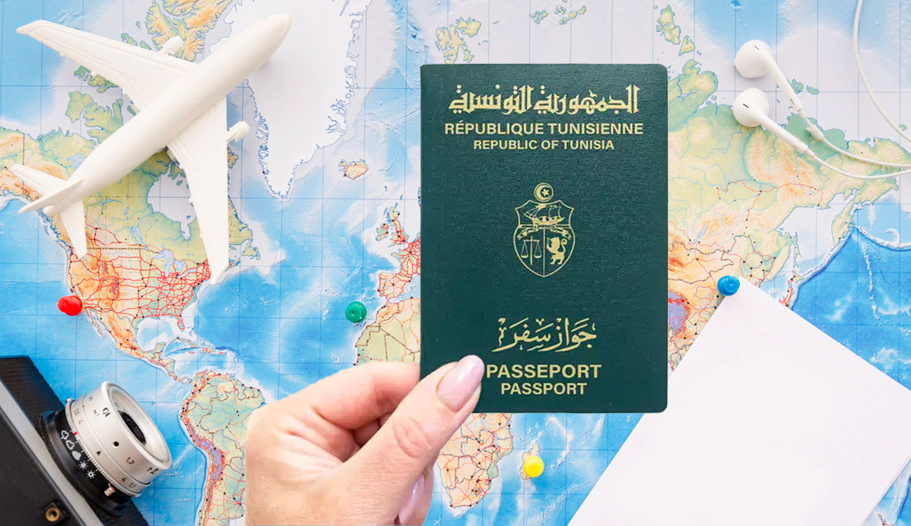 Passeports les plus puissants : classement de la Tunisie en 2026.