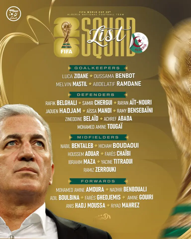 Petkovic dévoile sa liste pour la Coupe du monde 2026