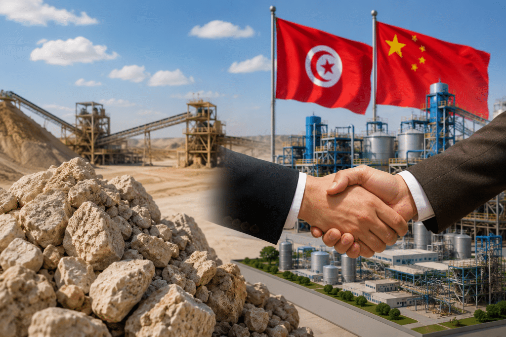 Phosphate : la Chine ne s'intéresse pas à une chaîne industrielle intégrée en Tunisie