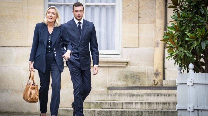 Présidentielle 2027 : Bardella et Le Pen mènent un sondage pour le premier tour