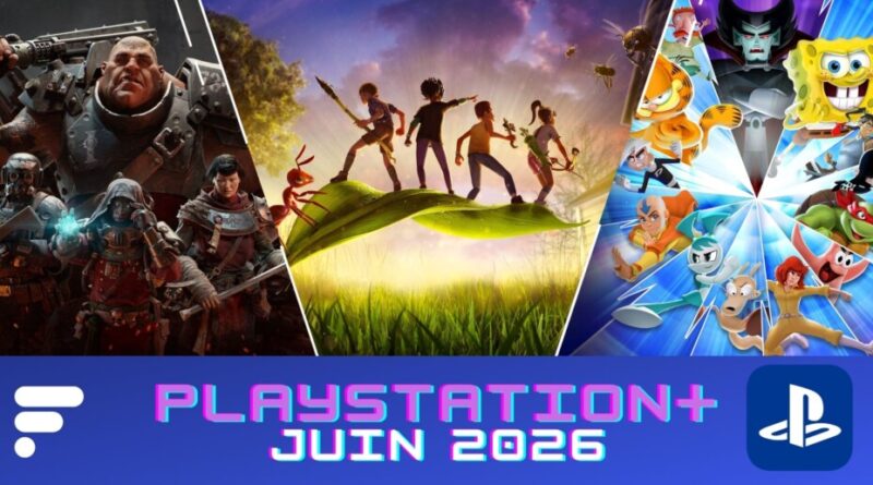 PS Plus juin 2026 : trois jeux offerts aux abonnés, ressemblent à Xbox Game Pass