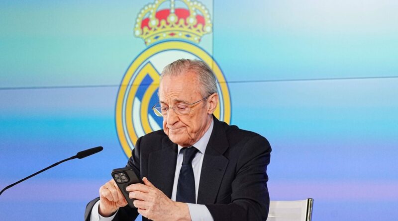 Real Madrid : Florentino Pérez remet en question sa présidence.
