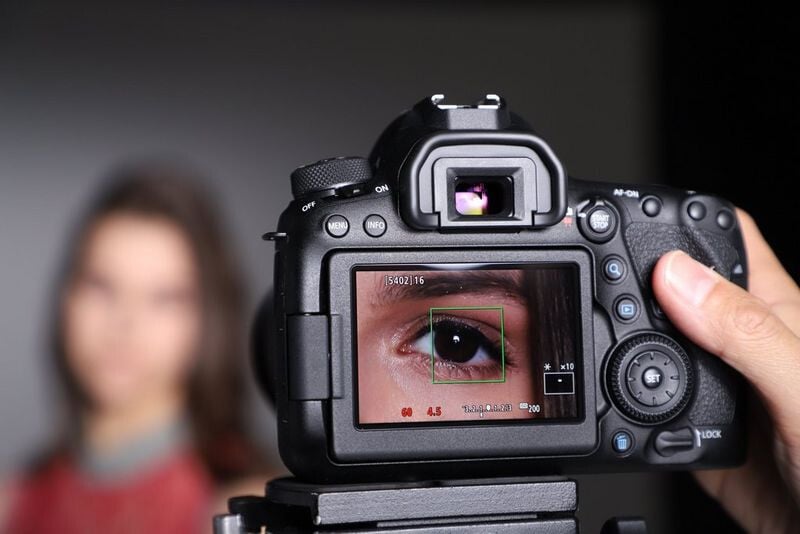 Live view Reflex Canon