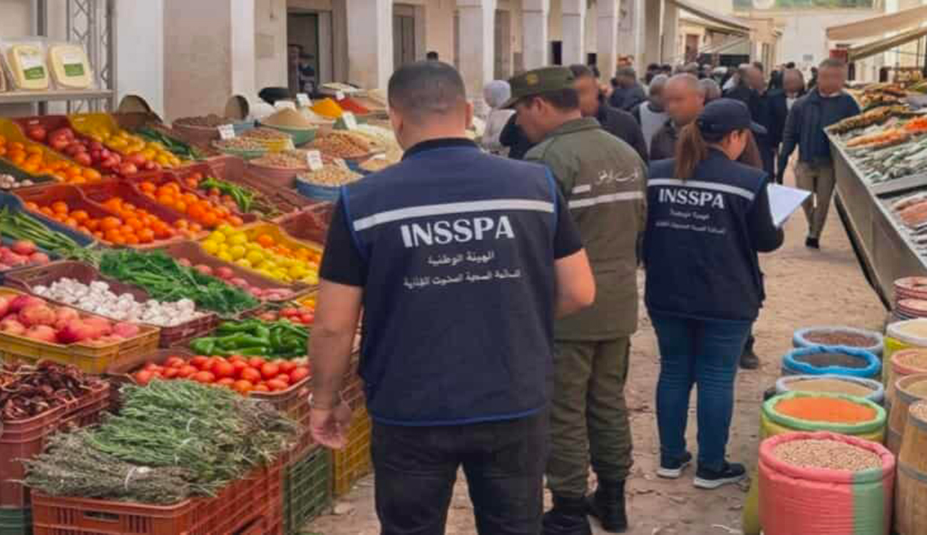 Saisie de 2 tonnes et 160 litres de denrées alimentaires impropres