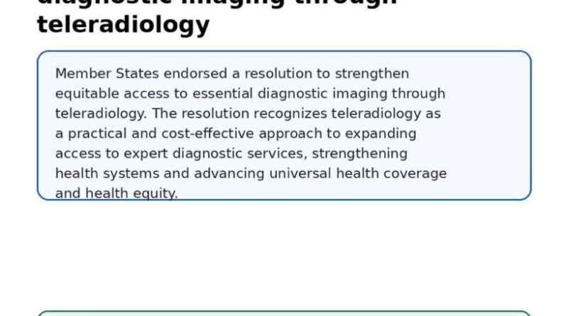 Santé mondiale : Résolution pour un accès équitable à la téléradiologie