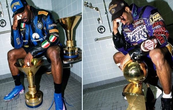 Serie A : Marcus Thuram reproduit un célèbre cliché de Kobe Bryant avec l'Inter