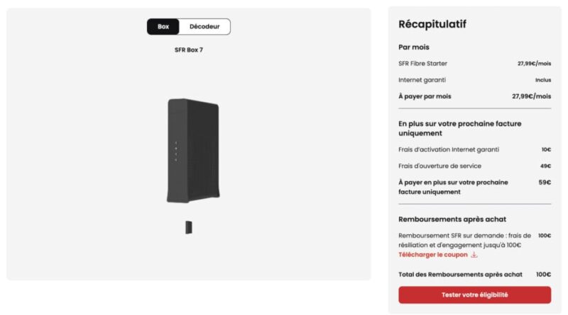 SFR Fibre Starter : trois atouts à prix maîtrisé [Sponso]