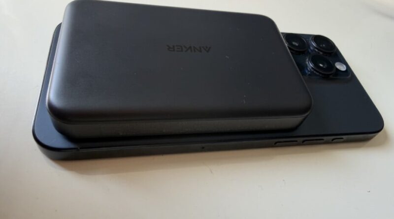 Test de l’Anker MagGo Power Bank 10K Slim : batterie sans fil compacte