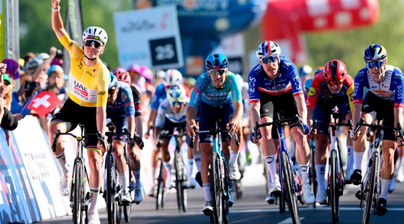Tour de Romandie : Classement final après la cinquième étape