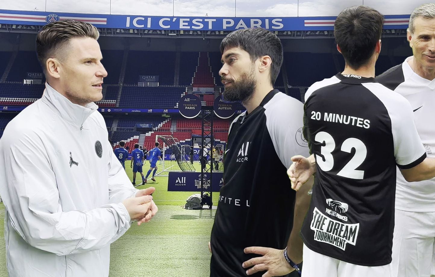 Tournoi avec des anciens du PSG : Pastore et Makélélé en tête d'affiche
