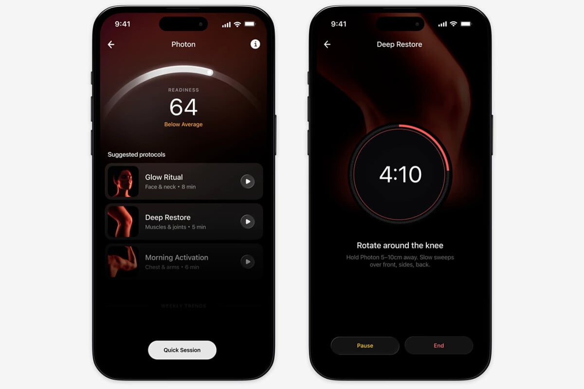 L'application Ultrahuman