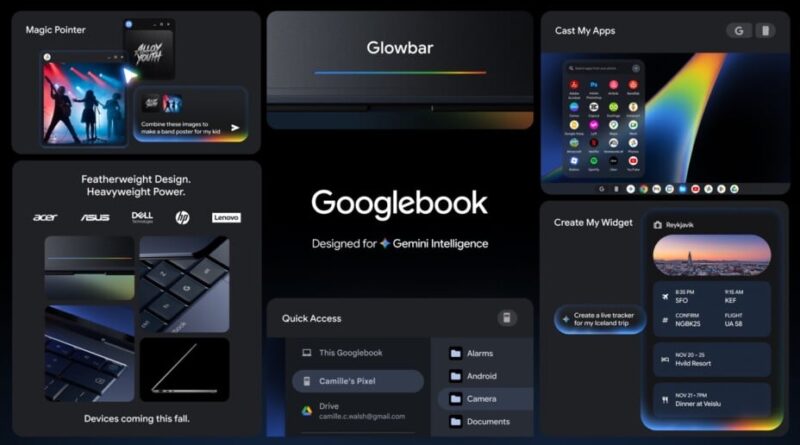 « Une réinvention fondamentale » : Google dévoile Googlebook, son PC portable sous Android